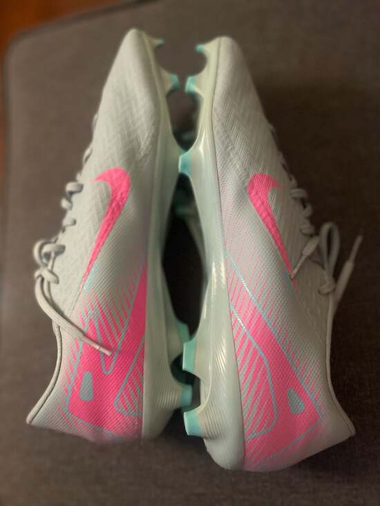 Nike Mercurial Vapor 16 Academy MG Soccer Cleats Ocean Cube Pink Blast main image 7